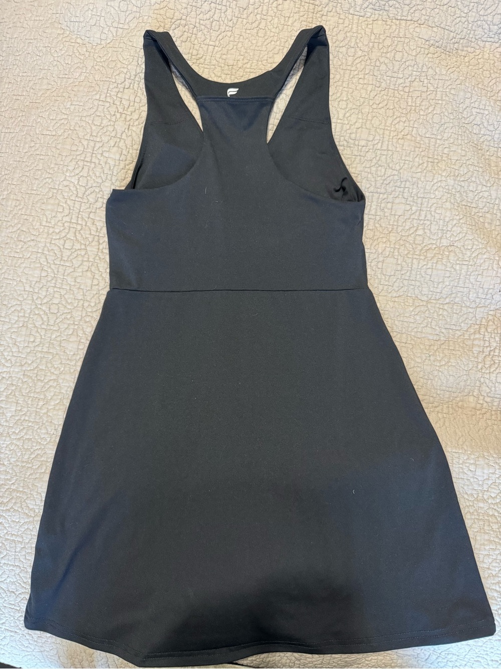 Fabletics Racerback Athletic Dress w/ Built in Shelf Bra Support